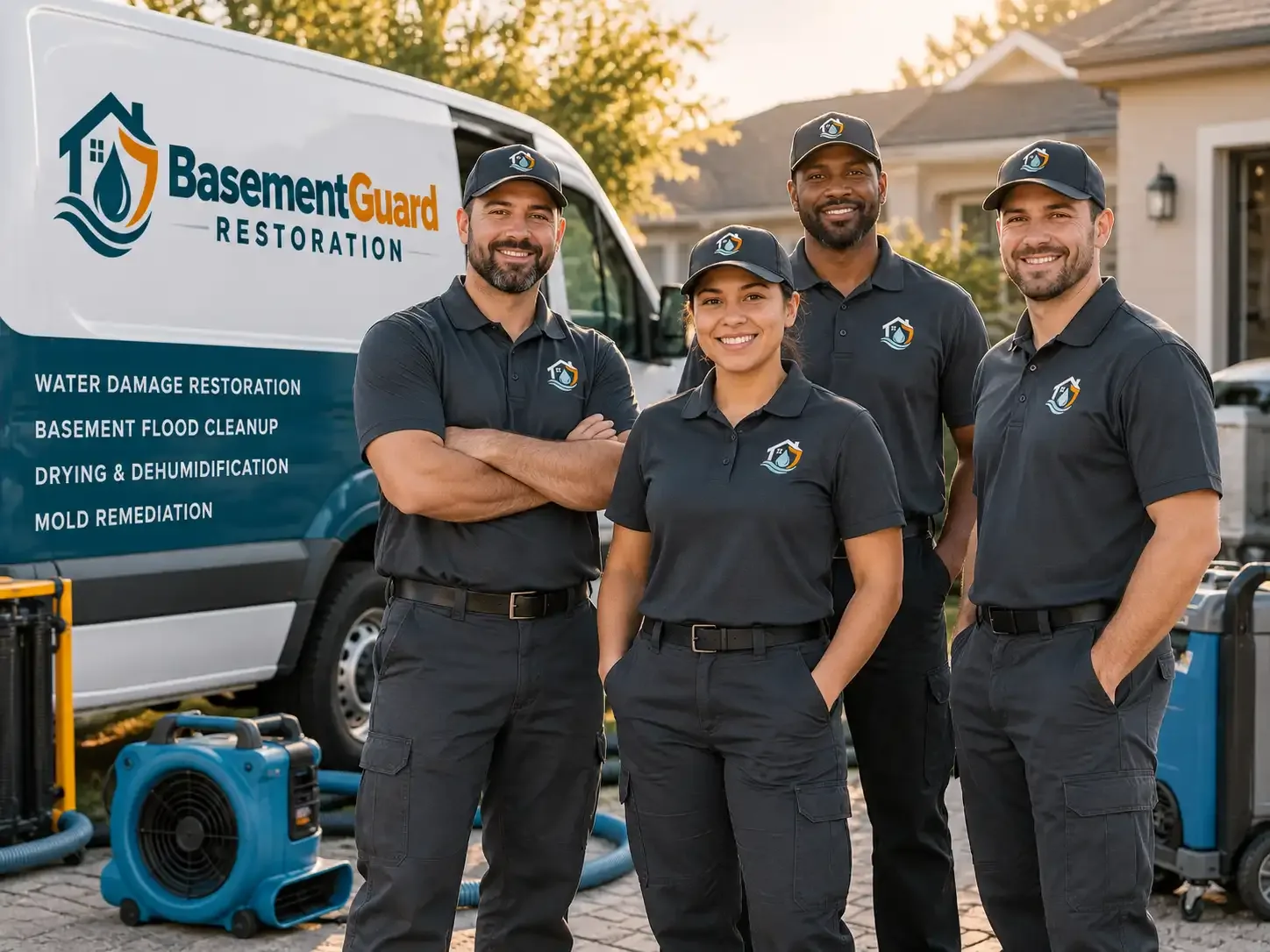 Basement Water Damage Restoration company in Mills, NE